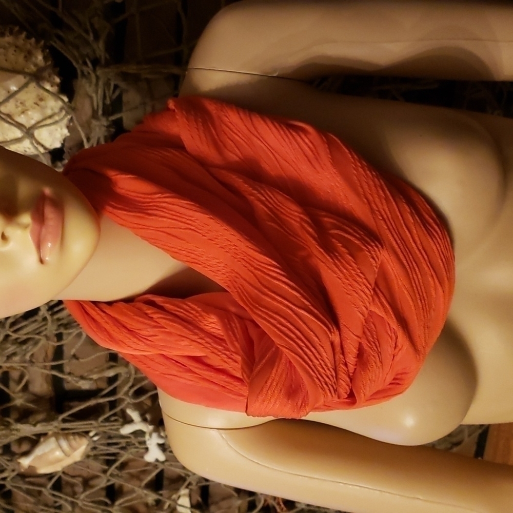 𝅺shouldn't hidden zipper pocket scarf. NWT